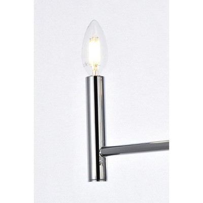Carmella Chrome 6-Light Metal Pendant