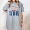 Simply Sage Market Women's Retro Party In The USA Stars Short Sleeve Garment Dyed Tee - 2 of 2