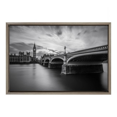 23 X 16 Westminster Serenity Framed Canvas Wall Art Amanti Art Target