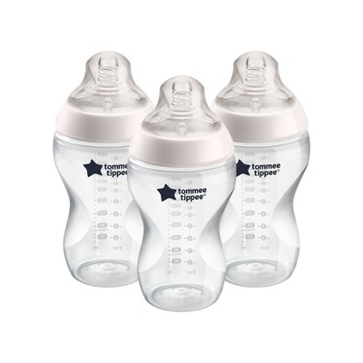 Tommee Tippee Closer to Nature Silicone Baby Bottle - 9oz - 2pk