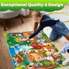 Giant Floor Puzzles For Kids Ages 4-6 - 2x3 Feet 48 Piece Puzzles for Toddlers 3-5 - Large Educational Kids Puzzles Ages 2-4 - Forest - image 4 of 4