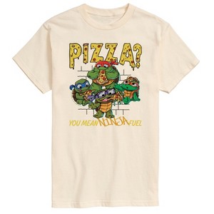 Men's - Teenage Mutant Ninja Turtles Mutant Mayhem - Pizza You Mean Ninja Fuel Short Sleeve Graphic T-Shirt - 1 of 3