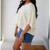 Women's Brianna Boxy Crop Top - Hailey & Co - 3 of 4