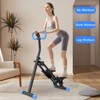 SEVOBAL Stair Stepper with resistance Home-Upgrade Vertical Climber Workout Machine Exercise Climber Fitness Equipment, Blue, 34.25"*17.32"*49.21" - 4 of 4