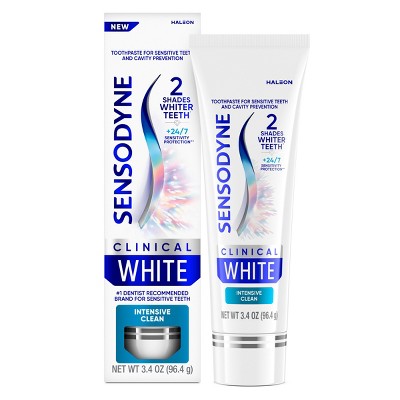 Sensodyne Clinical White Intensive Clean Toothpaste - 3.4oz