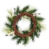Vickerman Red and Gold Artificial Wreaths - 3 of 4