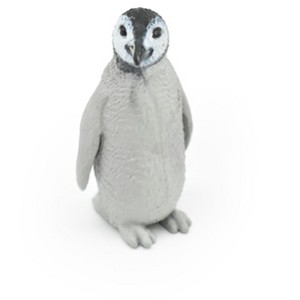 Collectible Wildlife Gifts | Penguin, Emperor, Baby, Chick, Very Nice Rubber Reproduction, Hand Painted    2"   F1109 B203 - 1 of 4