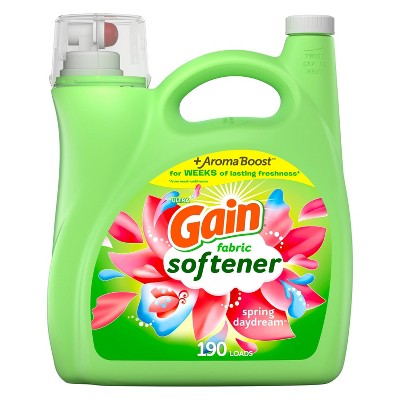 Gain Spring Daydream Liquid Fabric Softener and Conditioner - 164 fl oz