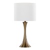 LumiSource Lenuxe 24" Table Lamps Set: Hourglass Design, UL Listed, No Bulbs Included - 2 of 4
