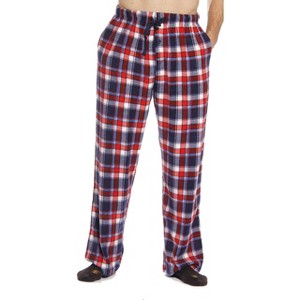 #followme Men's Microfleece Pajamas - Plaid Pajama Pants for Men - Lounge & Sleep PJ Bottoms - 1 of 3