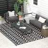 Outsunny RV Mat, Outdoor Patio Rug / Large Camping Carpet with Carrying Bag, Waterproof Plastic Straw, Reversible - 3 of 4