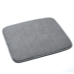 Norpro Washable Microfiber Dish Drainer Glass Drying Mat Pad - 1 of 4