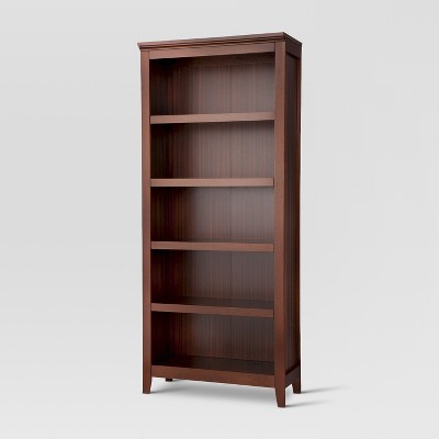 72 carson store 5 shelf bookcase