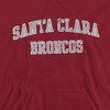 Santa Clara University Official Broncos Logo Adult Pull-Over Hoodie - 2 of 4