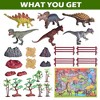 Fun Little Toys 26 PCS Dinosaur Activity Mat with Figurines - 2 of 4