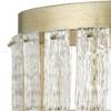 Progress Lighting Chevall 6-Light Chandelier, Gilded Silver, Artisanal Glass, Design Series: Modern Organic, Luxe, Transitional - 4 of 4