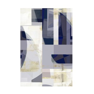 Trademark Fine Art - Lori Dubois Indigo Moon 1 Canvas Art - 1 of 4