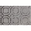 HomeRoots 5' X 8' Gray and Dark Gray Abstract Geometric Hand Tufted Area Rug - 4 of 4