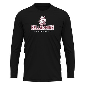 Bellarmine University Adult Sport Long Sleeve Shirt Primary Logo, Athletic Heather - 1 of 4