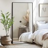 CENGHU Freestanding Mirror Arched Floor Mirror Large Standing Mirror Aluminum Alloy Frame Oversized Mirror Full Length for Living Room Bedroom - 2 of 4