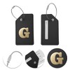 Unique Bargains Luggage Tag Black 1 Pc - 3 of 4