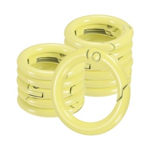 Unique Bargains Metal Spring O Rings Zinc Alloy Durable Multipurpose Lightweight Buckle 5/8 Inch - 1 of 4