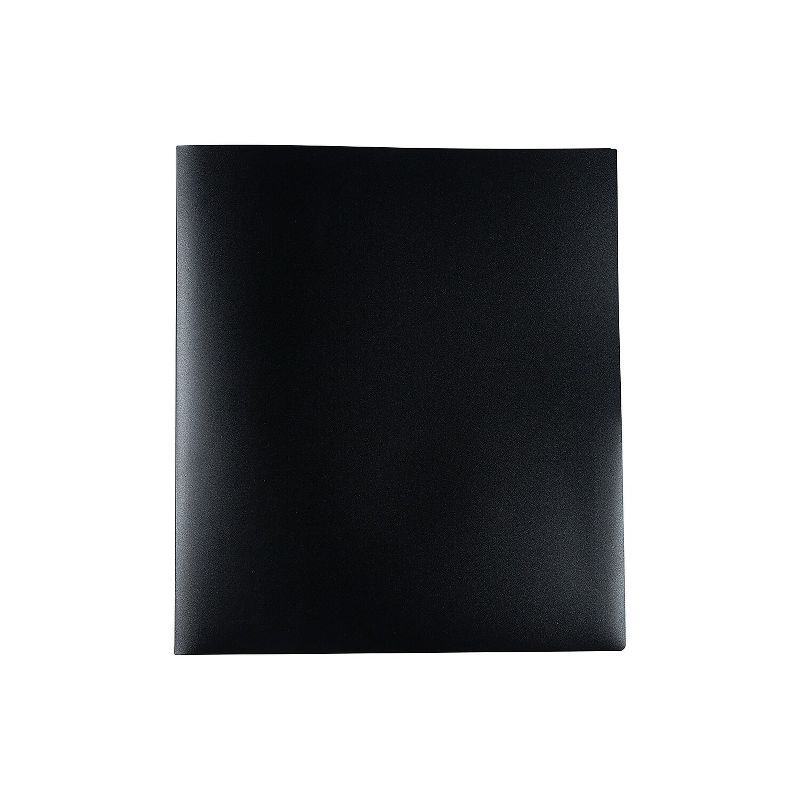 JAM Paper 10-Pocket Heavy Duty Folders Black 2/Pack (389MP10blb) 389MP10BLB, 5 of 6