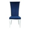 Chintaly Imports,Modern Tall Roll Back Side Chair - 4 of 4
