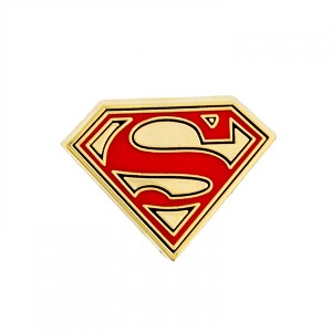 Adult Superman Gold Lapel Pin - 1 of 1