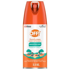 OFF! FamilyCare Mosquito Repellent Bug Spray Travel Size - 2.5oz - 1 of 4