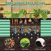 Syemin Metal Deep Root Planter Box Outdoor, Galvanized Garden Bed，or Vegetables, Flowers, Herbs, and Succulents, Green, 94.49"*47.25"*17.72" - 4 of 4