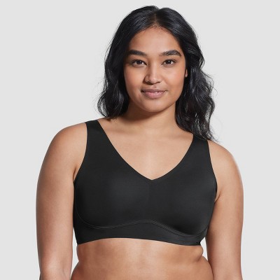 True & Co. True Everybody Women's Adjustable Strap Scoop Neck Bra - Black M