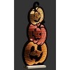 LED Jack-o-Lantern Ekkolight Triple Stack 23 Inch Height Spooky Decor By Melrose - 3 of 3