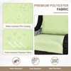Aoodor Outdoor Deep Seat Cushion Set, Waterproof Patio Furniture Cushions with Adjustable Straps & Removable Cover - 4 of 4