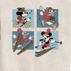 Boys' - Disney - Mickey And Donald Alpine Graphic Long Sleeve Fleece Sweatshirt - 2 of 4