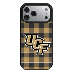 NCAA Big 12 Universities Plaid MagSafe Compatible Cell Phone Case for Apple iPhone 17 Series - 1 of 4