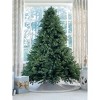 King of Christmas 7.5ft Cypress Spruce Artificial Christmas Tree Unlit, Hinged Xmas Trees with Metal Stand - 2 of 4