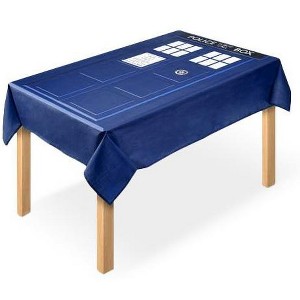 Doctor Who Tablecloth TARDIS Design - 1 of 1