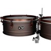 LP LP 60th Anniversary Timbales with Rustic Bronze hardware 14 in./15 in. Antique Bronze Finish - 3 of 4