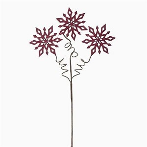 Kurt Adler Red Snowflake Pick - 1 of 1