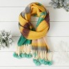 Design Imports Zoey Stripe Scarf - Green - 2 of 4