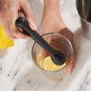 True Bash Muddler, Serrated Base, Bar Tools and Cocktail Accessories, Food Safe Plastic, Dishwasher Safe, Black, 8.25 Inch, Set of 1 - 3 of 4