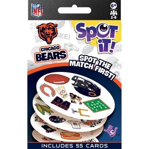MasterPieces Officially Licensed NFL Chicago Bears Spot It Game for Kids and Adults - 1 of 4