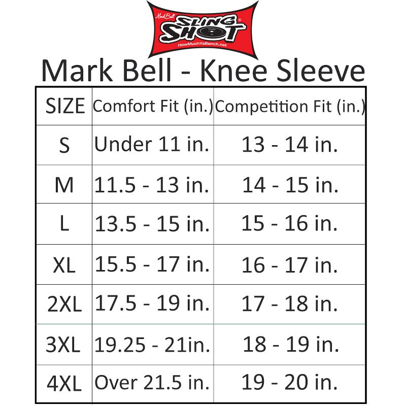 Sling Shot Gangsta Knee Sleeves by Mark Bell - Black, 2 of 3