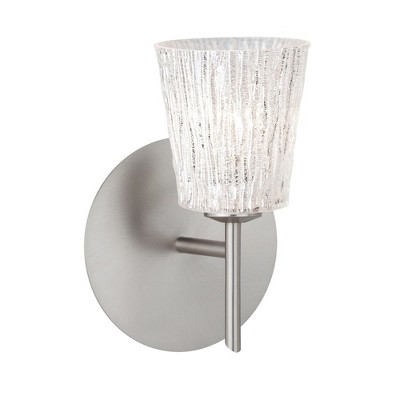 Besa Lighting Nico 4 1 - Light Wall Light in  Satin Nickel