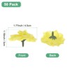 Unique Bargains Silk Rose Artificial Flower Heads Bouquet Decor - 3 of 4