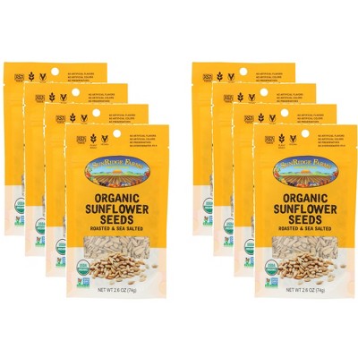 Sunridge Farm Seed Sunflower Roasted Organic - Pack of 8 - 2.6 oz