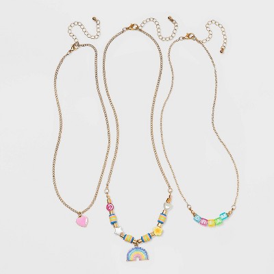 Girls' 3pk 'Dream" Necklace Set - Cat & Jack™