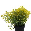 Unique Bargains Artificial Plants Bellflower Decorative Pot Plastic 3.74"x3.74"x10.63" 1 Pc - 4 of 4