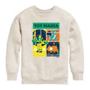Boys' - Disney - Toy Mania Graphic Long Sleeve Fleece Sweatshirt - 1 of 4